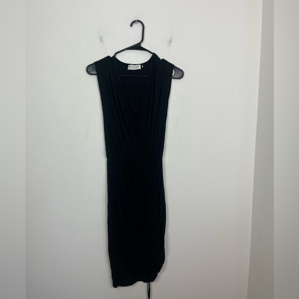 Rosemunde‎ Copenhagen Sleeveless V-Neck Bodycon Dress Sz XS